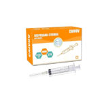 10ml Disposable Syringe with Needle - Individually Wrapped - 1 Count