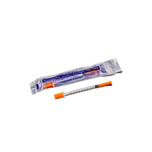 1ml Syringe 0.5in Needle Individually Wrapped