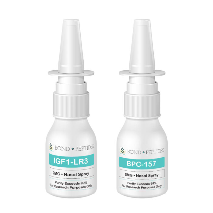 Bond Peptides IGF1-LR3 Nasal Spray 2 mg BPC-157 Nasal Spray 5 mg Bundle